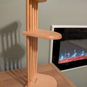 Wooden Shelf, Book Holder, Plant Stand